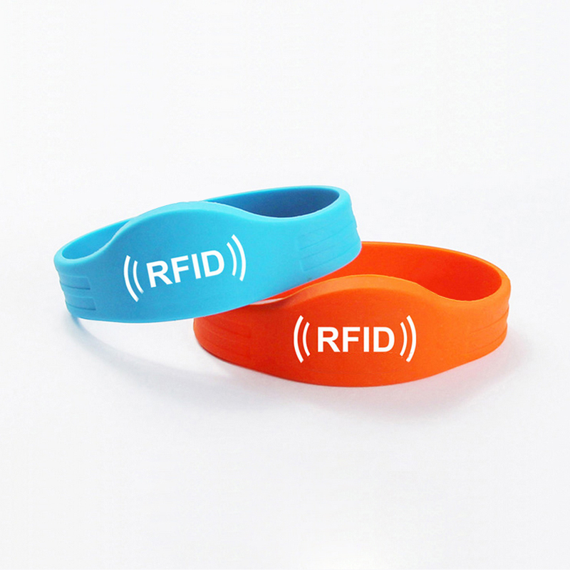 RFID硅膠腕帶生產廠家NFC硅膠智能環保手環2